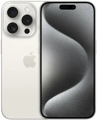 Apple iPhone 15 Pro 512GB Titanová bílá / 6.1