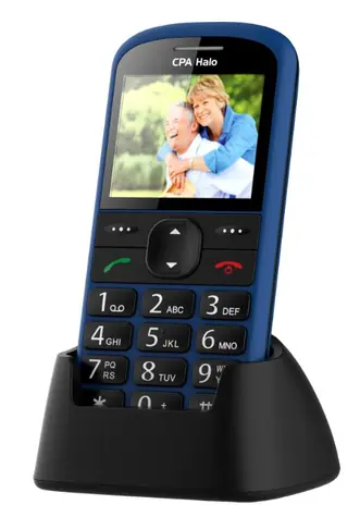 CPA Halo 21 Senior s nabíjecím stojánkem modrá / 2.4