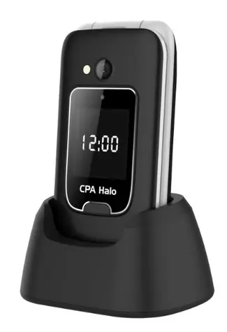 CPA Halo 25 Senior s nabíjecím stojánkem černá / 2.4