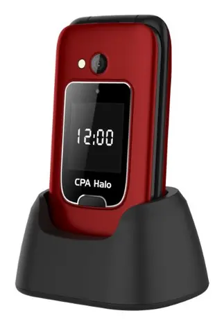 CPA Halo 25 Senior s nabíjecím stojánkem červená / 2.4