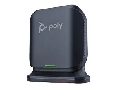 Poly Rove B4 černá / Bezdrátová základna VoIP telefonu / DECT / RJ-45