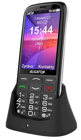 Aligator A830 Senior černá / Distribuce CZ / 3.5
