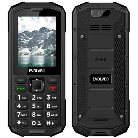 EVOLVEO StrongPhone X5 černo-šedá / 2.4