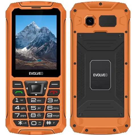 EVOLVEO StrongPhone Z6 oranžová / 2.8