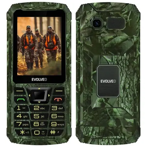 EVOLVEO StrongPhone Z6 lovecká camo / 2.8