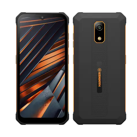 myPhone Hammer Iron VA oranžová / 6.56
