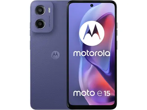 Motorola Moto E15 2+64 GB fialová / 6.67