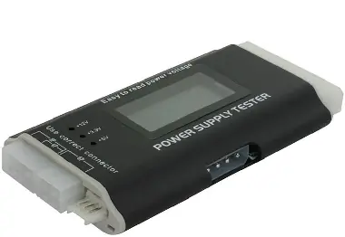 DeLock tester ATX zdrojů III (24-pin), LCD display