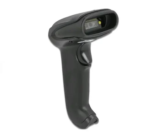 Delock Čtečka 1D a 2D čárových kódů pro síť 2.4 GHz Bluetooth nebo USB černá