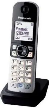 Panasonic KX-TGA681FXB černá / DECT přídavný mikrotelefon pro KX-TG6811 & 6812 & 6821 & 6881 