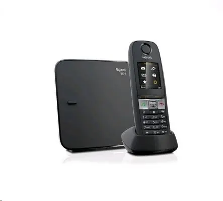 Gigaset E630 černá / DECT/ bezdrátový telefon / CLIP / GAP