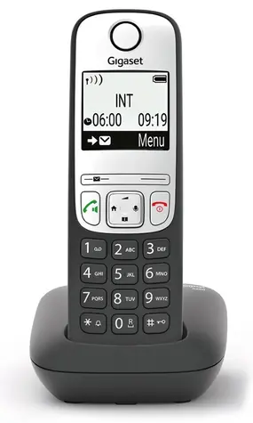 Gigaset A690HX černá / bezdrátový telefon / LCD displej