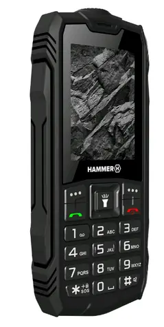 myPhone HAMMER Rock černá / 2.4