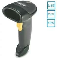 Zebra  LS2208 SR (bez IF kabelu) / snímač 1D čárových kódů / Multi-IF / tmavě-šedá