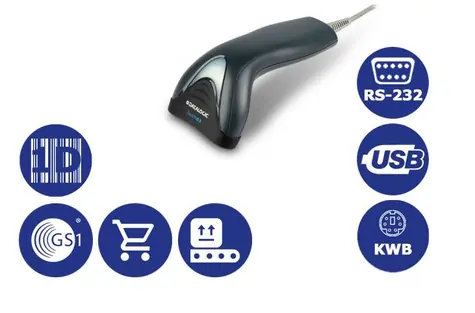 Datalogic Touch 65 Pro / 1D snímač čárových kódů / Multi-IF / pouze snímač bez kabelu / šedá