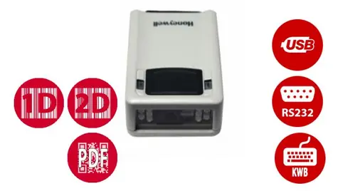 Honeywell VuQuest 3320g / snímač čárových kódů / 2D / multi-IF / pouze čtečka / šedá