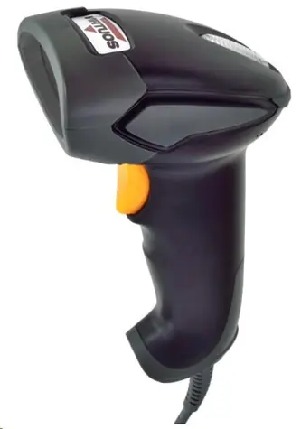 VIRTUOS HT-310A černá / kit USB / snímač 1D čárových kódů / emulace (KBW) / RS-232 / USB / stojánek