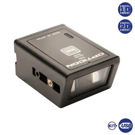 Opticon NLV-1001 kit USB / 2D fixní laserový snímač / černá