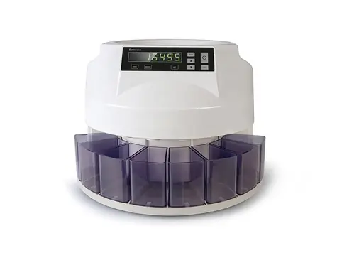 SAFESCAN 1250 Třídička a počítačka mincí CZK / 220 ks mincí za minutu 