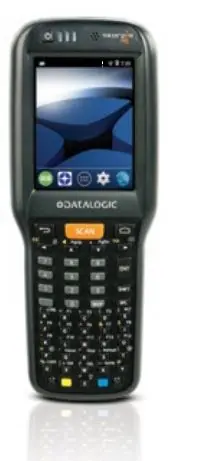 Datalogic Skorpio X4 Wi-Fi+BT Alfa-n. / 1D / USB / RS-232 / BT / Wi-Fi / alfa-num. klávesnice / vyj. baterie / WEC 7