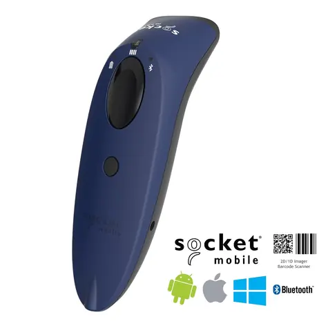 Socket Mobile S740 modrá / 2D snímač čárových kódů / Bluetooth