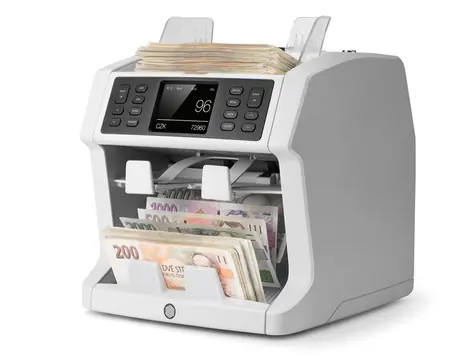 SAFESCAN 2985-SX Počítačka bankovek / 1200 bankovek za minutu / sedminásobná detekce padělků