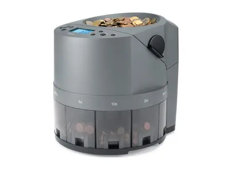 SAFESCAN 1450 Třídička a počítačka Euro mincí