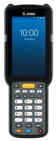 ZEBRA MC3300XR 2D SR Fun Gun / 2D SE4770 / BT / Wi-Fi / NFC / funkční-numerická klávesnice / displej / Android 10