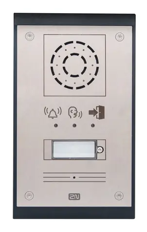 2N ATEUS-9153101P IP Uni - dveřní interkom / 1 tl. / piktogramy / vč. zápustné krabice