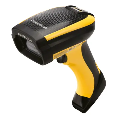 DATALOGIC PowerScan PM9100 (pouze snímač) černo-žlutá / 1D snímač čárových kódů / 433MHz / Multi-IF