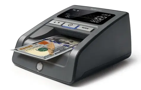 SAFESCAN 185-S Detektor padělků CZK / k ověření pravosti bankovek / CZK, EUR, GBP, CHF, USD, PLN, BGN, HUF, RON, HRK, TR