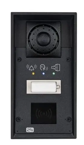 2N IP Force (9151101RPW) - 1 tlačítko / piktogramy / příprava pro čtečku / 10W repro