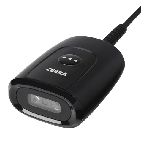 ZEBRA DS55 SR pouze snímač černá / 2D Snímač čárových kódů / USB / RS-232 / IP54