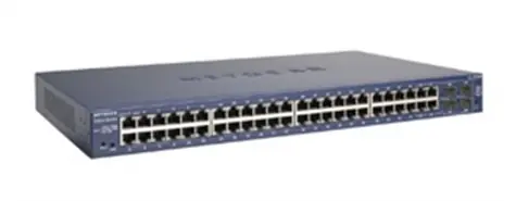 Netgear 48xGbE, 4xSFP shared, SMART SWITCH, static routing, IPv6, LAGs